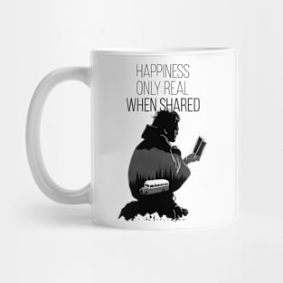 Happiness only real when shared , into the wild movie quote Mug